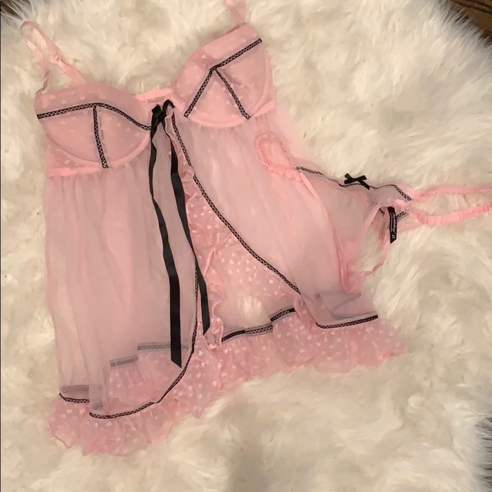 Victoria’s Secret teddy 36c and L panties